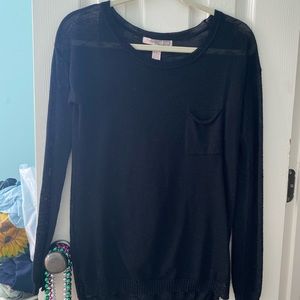 Black Forever 21 Sweater Top